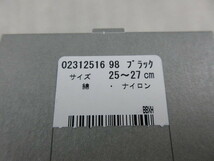 新品即決！エンポリオ アルマーニ 日本製 　ビジネス靴下2足　 25-27　定価3080円 紳士/メンズ 百貨店取扱商品 ⑦_画像5