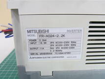 MITSUBISHI FR-A024-2.2K INVERTER 管理番号：RH-635_画像7