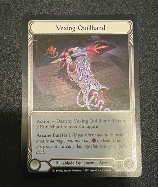 Vexing Quillhand Cold Foil
