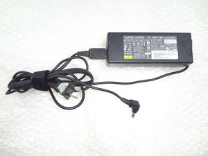  several stock FUJITSU AC adapter FMV-AC503B FMV-AC503A etc. 19V 6.32A glasses cable attaching used operation goods 