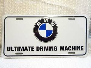 【Spiral】BMW ULTIMATE DRIVING MACHINE CMプレート 新品/