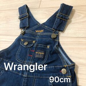 Wrangler デニム　オーバーオール　90cm ハロウィン　マリオ　ミニオン