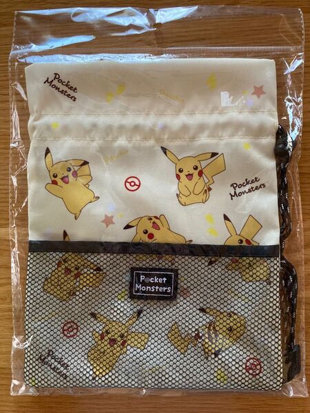 ポケットモンスター ピカチュウ 巾着 バッグ