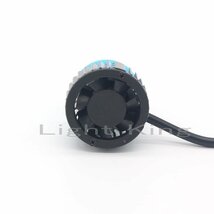 280000cd NEW 超爆光 80W x 2灯 新商品 ライムグリーン 綺麗な緑色 20000LM ファン付 USA CREE LED ヘッドライト フォグランプ H8/H11/H16_画像7