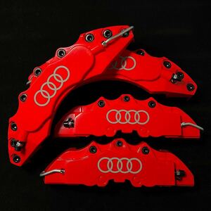 【金属黒ボルト】AUDI キャリパーカバー アウディ ブレーキ 4個1台分 LMサイズ A1 A3 A4 A5 TT Q2 Q3 RS S1 S3