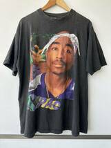 2PAC RAPTEE TUPAC ラップT トゥーパック VINTAGE ビンテージ ヴィンテージ SNOOP DOGG スヌープ ラップ 90s travis scott Dre_画像3