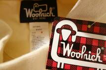 【送料無料】新品 80s デッドストック WOOLRICH ウールリッチ 超レア ヘビーオンス カットソー ロンT メンズ モックネック シャツ_画像4