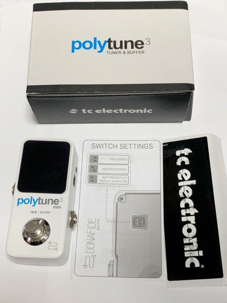 Yahoo!オークション -「tc electronic polytune mini」の落札相場