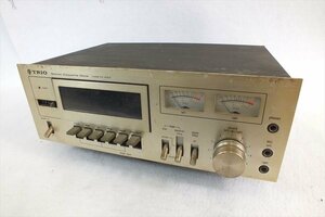 ◆ TRIO トリオ KX-4000 カセットデッキ 中古 現状品 230609G3429