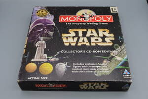 PC版/MONOPOLY/モノポリー/Windows95用「STAR WARS/スター・ウォーズ」ディスクの再生面は良好/中古PCゲームソフト