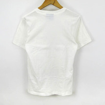 アディダス 半袖Tシャツ グラフィックT ロゴT コットン スポーツウェア メンズ XSサイズ ホワイト adidas_画像2
