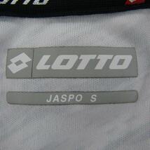 ロット 半袖Tシャツ ロゴT 総柄 クルーネック トップス スポーツウエア ランニング トレーニング メンズ Sサイズ グレー LOTTO_画像3