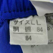 ルコックスポルティフ ハーフパンツ ズボン ゲームパンツ スポーツウエア 日本製 大きいサイズ メンズ LLサイズ ブルー le coq sportif_画像7