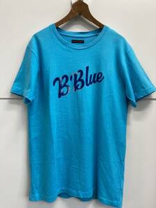 HRM BLUE BLUE T-shirt size 2.... made in Japan Hollywood Ranch Market 