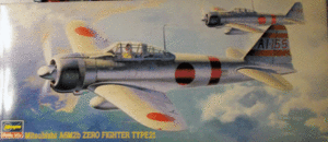 ハセガワ/1/72/日本帝国海軍三菱A6M2ｂ零式艦上戦闘機21型ZEKE/未組立品