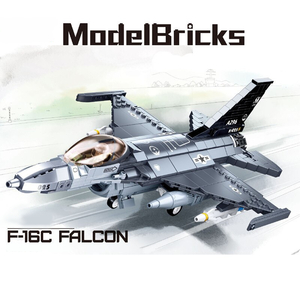F-16 fighting * Falcon fighter (aircraft) Lego interchangeable 