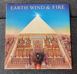 A09 LP Earth, Wind & Fire (アース・ウィンド・アンド・ファイアー) / All 'n All (太陽神)　ジャケット・長岡秀星