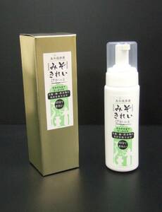 【新品】プロ職人推奨品■仏具洗浄液■みぞきれい ぴかっと ２００ｍｌ　仏具磨き用あわ洗浄液