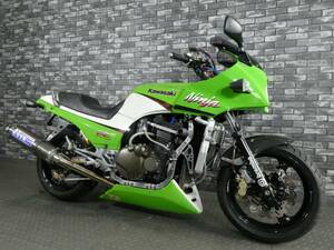 ☆カワサキ　ＧＰＺ９００Ｒ　ＯＶＥＲマフラー　オーリンズリアサス　ブレンボキャリパー　大阪から　大西商会