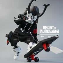 新品未開封 J.T JT STUDIO 8''2GO GHOST OF KUROSAWA フィギュア (検バンダイ メディコム メディコス 超像革命等に) 侍 スケートボード_画像2