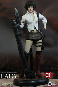 新品未開封 ASMUS TOYS DMC302 デビルメイクライ3 Lady レディ (DMC III) 1/6 フィギュア (検スリーゼロ ホットトイズ メディコム)