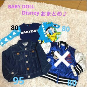 BABY DOLL ディズニー　長袖Tシャツ ジャケット　おまとめ