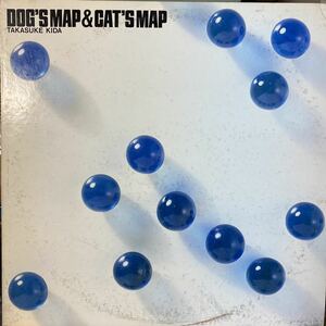 ★木田高介/DOG'S MAP & CAT'S MAP 25 3H-14 ジャックスのメンバー 見開きインナー付き 美盤