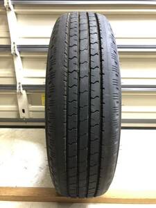 送料無料！スペアタイヤ使用 ダンロップ SP LT33M 195/75R15 109/107L LT １本のみ 美品 バリ溝 バリ山 深溝 DUNLOP