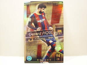 ■ WCCF FOOTISTA 2021 BM ジェラール・ピケ　第10回カードプレゼントキャンペーン　Gerard Pique 1987 Spain　FC Barcelona F21R