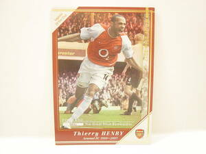 Panini WCCF 2016-2017 LEOC ティエリ・アンリ　Thierry Henry 1977 France　Arsenal FC 1999-2007 Legends Of The Club