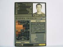 WCCF 2008-2009 WWF アンドレス・イニエスタ　Andres Iniesta 1984 Spain　FC Barcelona 08-09 World‐Class WF_画像2