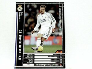 WCCF 2006-2007 чёрный teibido* Beckham David Beckham 1975 England Real Madrid CF Spain 06-07