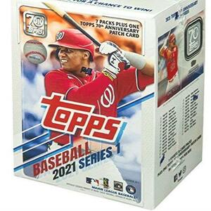 ★送料無料 Topps (トップス) 2021年シリーズ1 野球 カード ブラスターボックス ★限定１個★