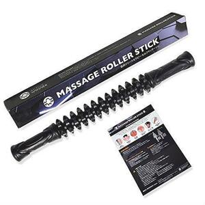 * free shipping ACTIVE WINNER massage roller .. Release massage stick .. roller ... is . cellulite ( black )