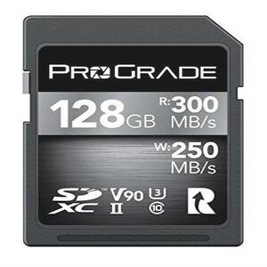 ★送料無料 ProGrade Digital (プログレードデジタル) SDXC UHS-II V90 COBALT 300R メモリーカード 正規輸入品 (128GB) ★限定１個★