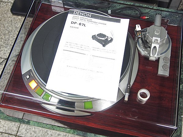 JChere雅虎拍卖代购:DENON DP-67L デノンの銘機 オート機能付レコード