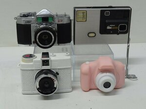 レ■/Zこ7005　ANNY SP、KODAK disc4000、Diana MINI 動作未確認/デジタルポケットカメラ 撮影〇/ カメラ色々 4台セット ジャンク 保証無