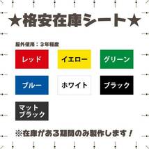 ★☆ピンスト・デコラインカッティングステッカー 格安お買得品⑧☆★　サイドデカール　トライバル　ロゴ_画像3