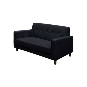  outlet free shipping! retro style love sofa * black * new goods unused * exhibition goods 