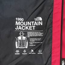 新品◆THE NORTH FACE◆防水 透湿 防風 GORE-TEX MOUNTAIN JACKET 7 マウンテン ジャケット XL ポピーレッド◆ノースフェイス◆J1222_画像8