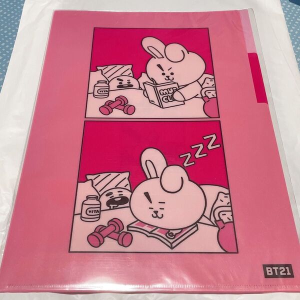 BT21 cooky shooky クリアファイル LINE FRIENDS