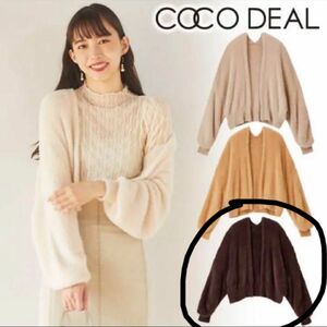 ココディール フェザーショートガウン COCODEAL