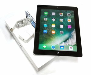 【ほぼ美品】第四世代 Apple iPad Wi-Fi 16GB 9.7インチ MD510J/A IOS10.3.3