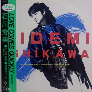 【12】石川秀美・HIDEMI ISHIKAWA・LOVE COMES QUICKLY 霧の都の異邦人・PET SHOP BOYS・カバー・和モノ ブギー （RHL-1001）