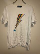 Paul Smith ポールスミス Tシャツ ホワイト イラスト 雷 M_画像1