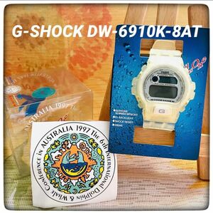 【新品未使用】CASIO G-SHOCK 第6回国際イルカ・クジラ会議モデル DW-6910K-8AT 