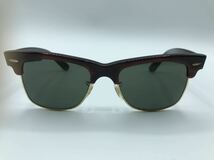 【入手困難】【美品】【B&L 】ボシュロムRay-Ban U.S.A. WAYFARER MAX1レイバン ウェイファーラーマックス1B L砂打ち/鼈甲調/ケース付_画像2