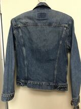 【アメリカ製】USA製 Levi's リーバイス 70505-0217 デニムジャケット Gジャン 36 インディゴブルー 3rd ビンテージ　_画像3