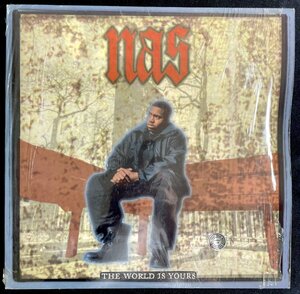 US盤 12インチ EP レコード Nas / The World Is Yours ナズ ザ・ワールド・イズ・ユアーズ ピートロック Pete Rock Q-Tip 超音波洗浄済み