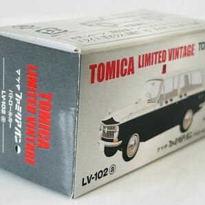 即決 トミカ トミカリミテッドヴィンテージ LV-102a マツダファミリアバン パトロールカーの画像2